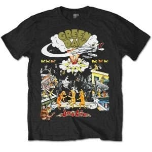 Green Day - 1994 Tour Mens Large T-Shirt - Black