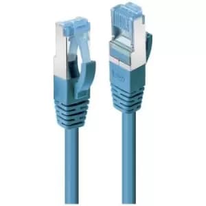 LINDY 47153 RJ45 Network cable, patch cable CAT 6A S/FTP 10.00 m Blue