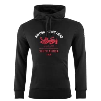 Canterbury British and Irish Lions Graphic Hoodie Mens - Black