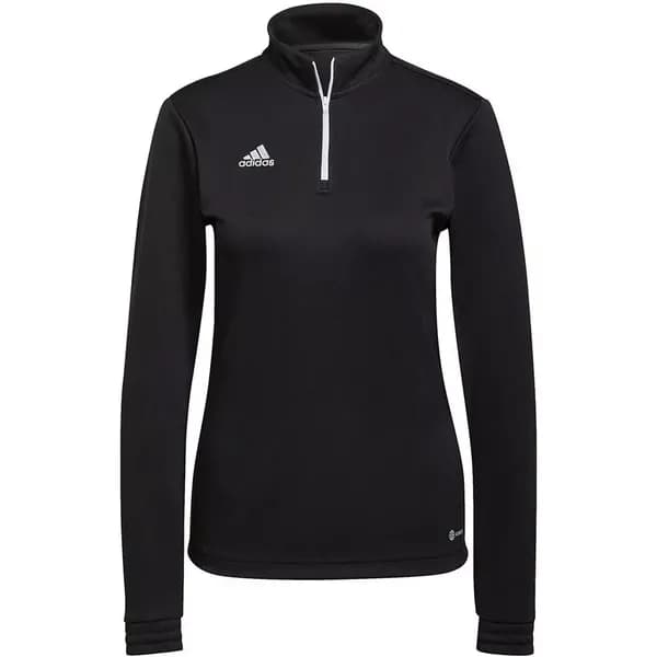 adidas Entrada 22 Training Top Womens Long Sleeve Performance T-Shirts 8 (XS) Black 63006803310