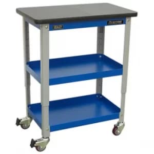 Sealey API2103 Industrial 3-Level Workshop Trolley