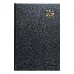 Collins A53 2019 A5 Appointment Diary Day to A Page Assorted Colours