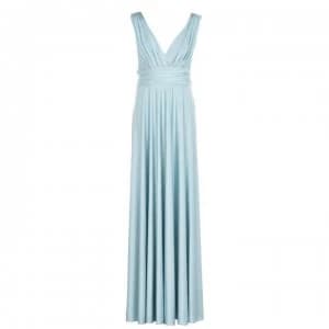 Biba Deep V Maxi Dress - Mint