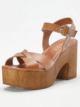 Office Marzipan Heeled Sandal - Tan