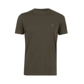 AllSaints Tonic Short Sleeve Crew - Gunmetal Grey