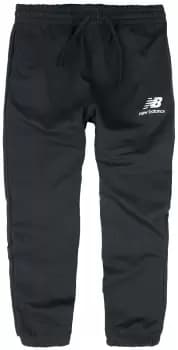 New Balance NB ESSENTIALS STACKED LOGO SWEATPANT Tracksuit Trousers black