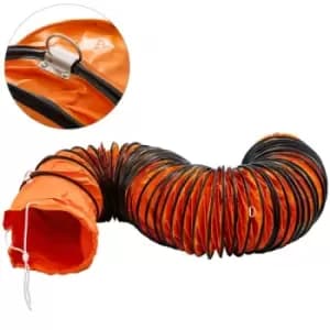 7.6 M/25 Ft Pvc Flexible Duct Hosing For 250 Mm/10" Diameter Exhaust Fan