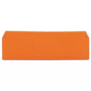 Wago 280-315 2.5mm 4-cond. Disc. End & Interm. Plate for 280-836 O...