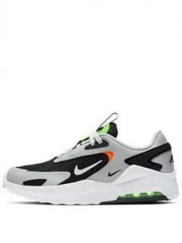 Nike Junior Air Max Bolt, Black/White, Size 4