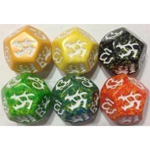Dragon Dice Gold Drake Set