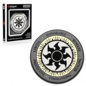 PMTG008 Magic: The Gathering White Mana Crest Augmented Reality Enamel Pin
