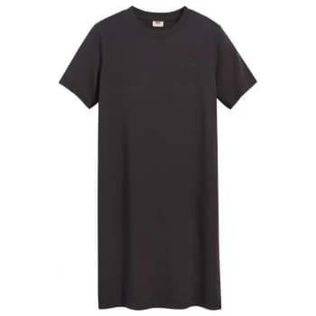 Levis Elle T- Shirt Dress - OBSIDIAN