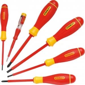 Stanley 6 Piece Fatmax VDE Insulated Screwdriver Set