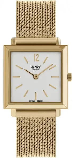 Henry London Watch Heritage Square Ladies D HNR-133