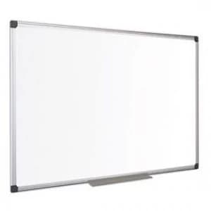 Bi-Office Maya Melamine Aluminium Framed Dry-wipe Board 1800x1200mm