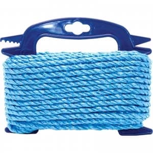 Faithfull Blue Poly Rope 10mm 10m
