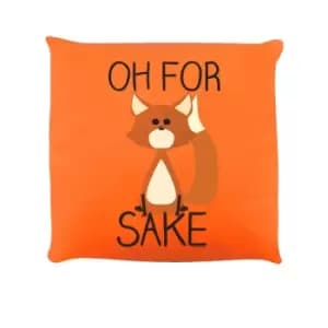 Grindstore Oh For Fox Sake Cushion (One Size) (Orange)