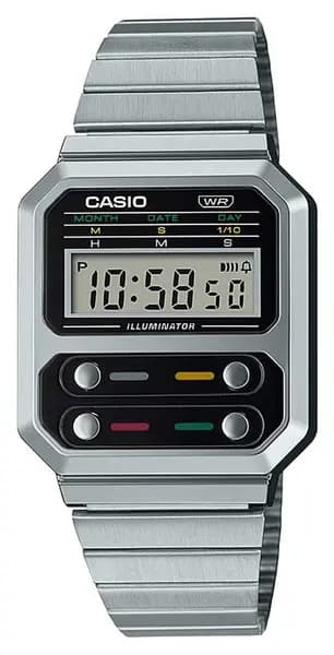 Casio A100WE-1AEF Vintage (32.7mm) Digital Dial / Stainless Watch