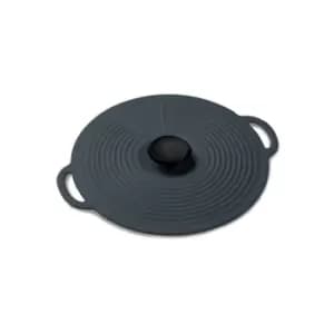 Silicone Classic 20cm Lid Dark Grey - Zeal