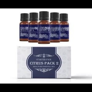 Mystic Moments Citrus (Pack 2) Essential Oils Gift Starter Pack