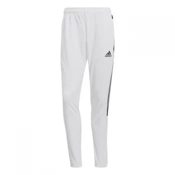 adidas Tiro Tracksuit Bottoms Mens - White / Black