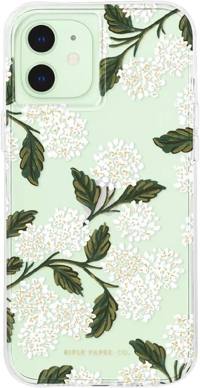 iPhone 12 Mini RPC Hydrangea White Case