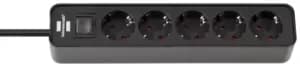 Brennenstuhl 1153250000 power extension 1.5 m 5 AC outlet(s)...