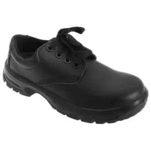 Dennys Comfort Grip Lace Up Safety Shoes (36.) (Black)