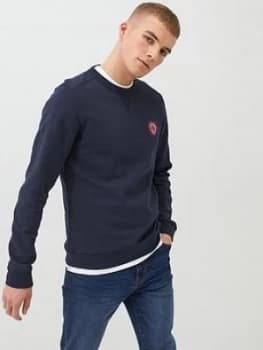 Pretty Green Like Minded Sweatshirt - Navy
