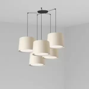 Faro CONGA - Cluster Pendant Ceiling Light Black, E27