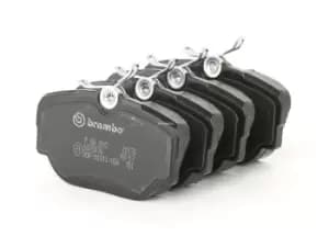 BREMBO Brake pad set BMW P 06 010 34111154377,34111154442,34111154443 34111155998,34111155999,34111156898,34111156899,34111157747,34111157748
