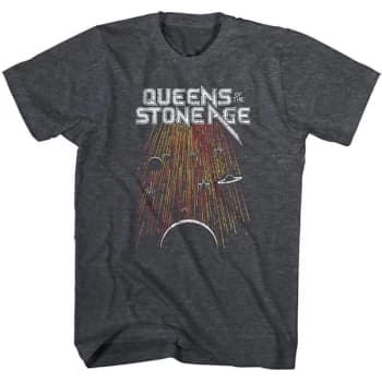 Queens Of The Stone Age - Meteor Shower Unisex Medium T-Shirt - Grey