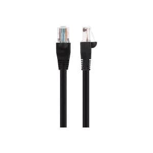 Maplin CAT6 RJ45 Plug Ethernet Network Cable 0.5m Black