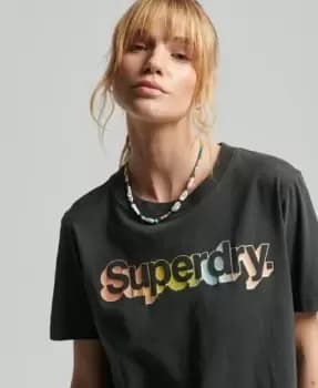 Superdry Vintage Core Logo Metallic T-Shirt