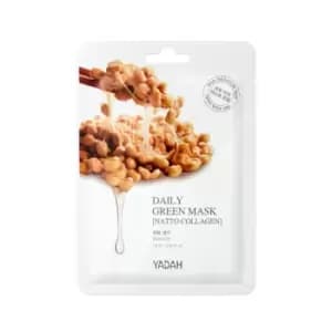 YADAH - Daily Green Mask - Natto Collagen - 25ml X 1pc
