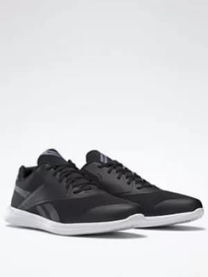 Reebok Stridium Shoes, Black/White/Blue, Size 10, Men