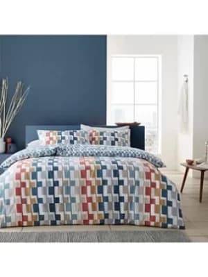 Bianca Cottonsoft Bianca Fine Linens Dakota Geo Egyptian Cotton Duvet Set