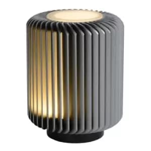 Lucide TURBIN - Table Lamp - Ø10,6cm - LED - 1x5W 3000K - Grey