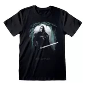 The Witcher T-Shirt Silhouette Size XL