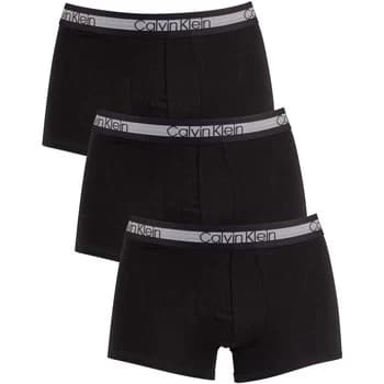 Calvin Klein Jeans 3 Pack Cooling Trunks mens Boxer shorts in Black - Sizes UK L,UK XL,One size