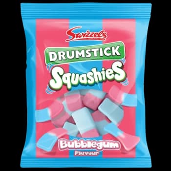 Swizzles Drumstick Squashies Bubblegum 160G - Childrens Toys