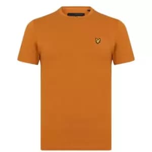 Lyle and Scott Basic Logo T Shirt - Orange