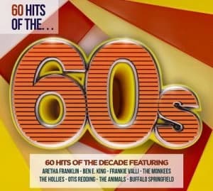 60 Hits of the 60s by Various Artists CD Album