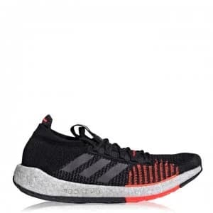 adidas Pulseboost HD Mens Boost Running Shoes - Black/Orange