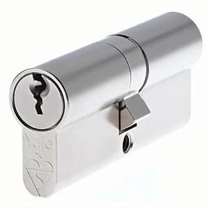 Yale PKM3030-NP British Standard Euro Profile Cylinder Lock - Nickel 30mm