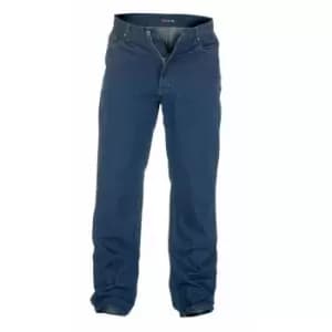 Duke Mens Rockford Kingsize Comfort Fit Jeans (42L) (Indigo)