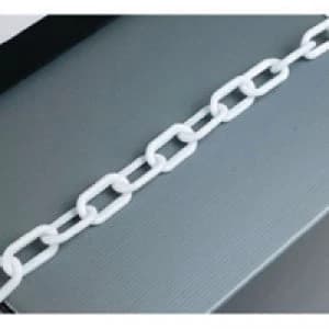 Slingsby Plastic 8mm White Chain 360077
