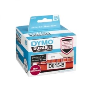 Dymo 1933088 Black on White Label Tape 59mm x 102mm