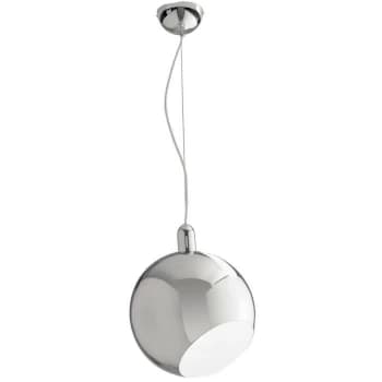 Fan Europe Lighting - Fan Europe NARCISO Dome Pendant Ceiling Light Chrome 30x34.5cm
