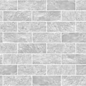 Contour Grey Tile Wallpaper Paper